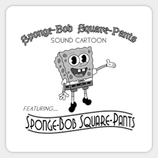 Vintage SpongeBob 3 Sticker